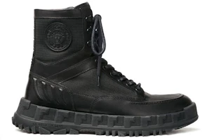 Order Versace Leather Round-Toe Ankle Boot 'Black' DSU8416-DB3G-D41XN