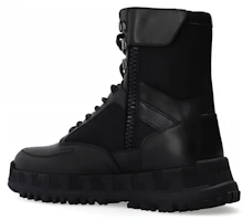 Lookbook Versace Leather Round-Toe Ankle Boot 'Black' DSU8416-DB3G-D41XN