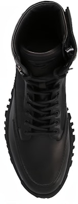 Versace Leather Round-Toe Ankle Boot 'Black' DSU8416-DB3G-D41XN Shop Versace Leather Round-Toe Ankle Boot 'Black' DSU8416-DB3G-D41XN