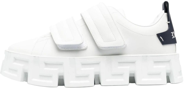 Versace Kasut Kulit Rendah Bertali Hujung Bulat 'Biru Navy' 1009741-1A02500_2W30B Buy Versace Kasut Kulit Rendah Bertali Hujung Bulat 'Biru Navy' 1009741-1A02500_2W30B