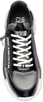 Versace Leather Round Toe Lace-Up Low Top 'Black' 75YA3SI5-ZS887_899 Purchase Versace Leather Round Toe Lace-Up Low Top 'Black' 75YA3SI5-ZS887_899
