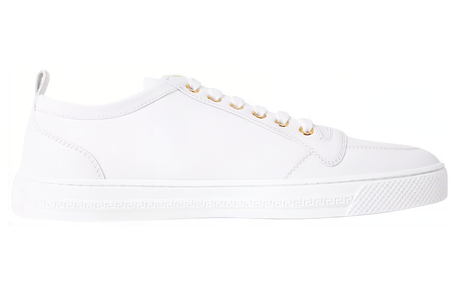 Versace Leather Sneaker White 'Simple CMFT Fashion' 圖 2