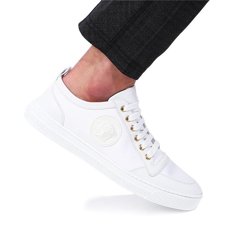 Versace Leather Sneaker White 'Simple CMFT Fashion' 圖 4