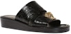 Versace Leather Wedge Mule 'Black Fashion' DSU6211-DVFCG_D41OH