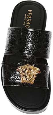 베르사체 블랙 패션 웨지 뮬 (leather implied) DSU6211-DVFCG_D41OH Lookbook 베르사체 블랙 패션 웨지 뮬 (leather implied) DSU6211-DVFCG_D41OH
