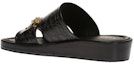 Shop Versace Leather Wedge Mule 'Black Fashion' DSU6211-DVFCG_D41OH