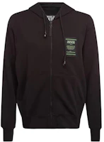 Versace Letter Logo Print Casual Hoodie Jacket Men’s Black B7GZA7TN-30318-899 Versace Letter Logo Print Casual Hoodie Jacket Men’s Black B7GZA7TN-30318-899