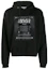 Buy VERSACE Letter Print Hoodie Black Long Sleeve Sweatshirt B7GUA7F2-0216-899