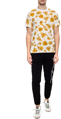 范思哲字母印花宽松针织休闲裤 A86021-A231242-A1008 Lookbook 范思哲字母印花宽松针织休闲裤 A86021-A231242-A1008