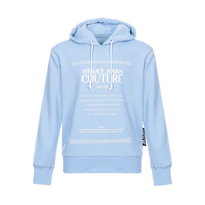 Versace Light Blue Hoodie B7GVA7X6-30312-216