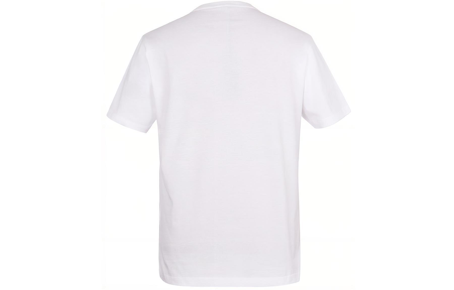 VERSACE Logo Cotton Casual Short Sleeve T-Shirt White (). A83159-A228806-A001 圖 3