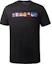 Order Camiseta Negra de Algodón con Logo Bordado VERSACE para Hombre. A85168-A228806-A1008