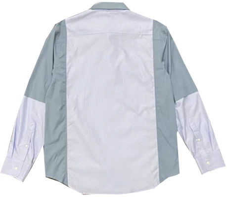 Camisa de Manga Larga de Popelina de Algodón Bordada con Logo VERSACE 1000875-1A00630-1V150 1