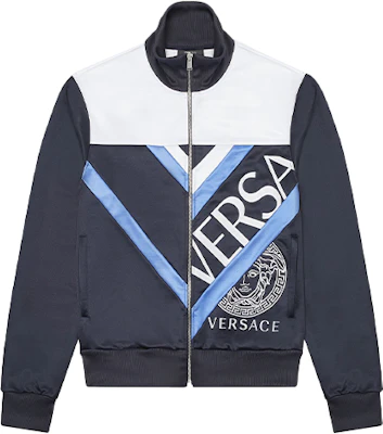 Versace Jaket Lelaki Logo Letter Patchwork Multicolor 1001423-1A01057-6U300 Buy Versace Jaket Lelaki Logo Letter Patchwork Multicolor 1001423-1A01057-6U300
