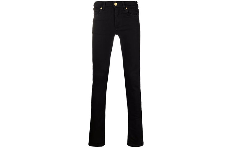 Order Versace Logo Patch Skinny Jeans Black 1000568-1A00908-1D040