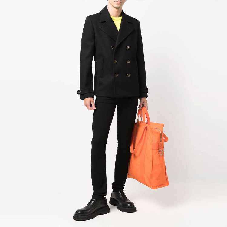 Lookbook Versace Logo Patch Skinny Jeans Black 1000568-1A00908-1D040