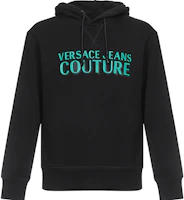 Versace Logo Pattern Sweatshirt Men Black B7GVB7KK-30328-899 Versace Logo Pattern Sweatshirt Men Black B7GVB7KK-30328-899