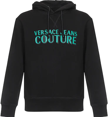 Versace Logo Pattern Sweatshirt Men Black B7GVB7KK-30328-899 Buy Versace Logo Pattern Sweatshirt Men Black B7GVB7KK-30328-899