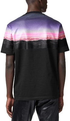 ヴェルサーチ ブランド ロゴ プリント クルーネック 半袖 Tシャツ メンズ ブラック 1012926-1A09337-2B510 Shop ヴェルサーチ ブランド ロゴ プリント クルーネック 半袖 Tシャツ メンズ ブラック 1012926-1A09337-2B510