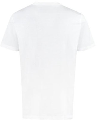 VERSACE 經典Logo印花白色圓領T恤 A89296-A228806-A1001 Lookbook VERSACE 經典Logo印花白色圓領T恤 A89296-A228806-A1001