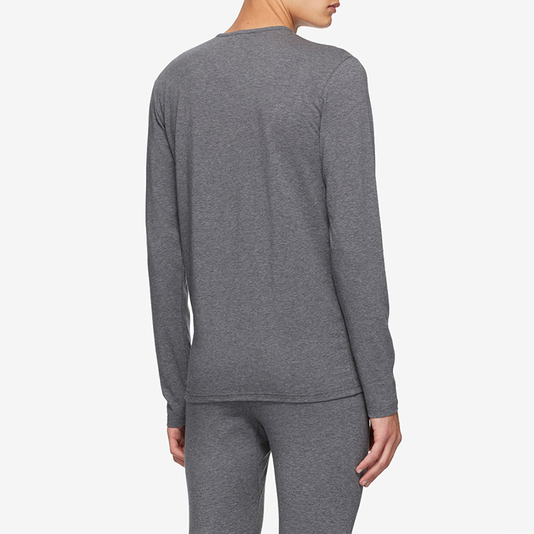 Purchase ヴェルサーチ ロゴプリント 長袖グレーTシャツ メンズ用 AUU01007-A232741-A1738