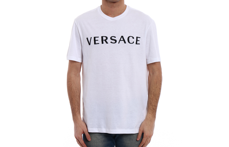 Purchase 范思哲男士短袖印花LOGO T恤 A78965-A224620-A911