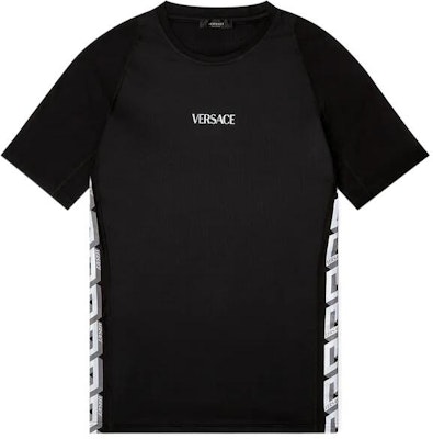 VERSACE Logo Print Short Sleeve T-Shirt Men’s Black 1004120-1A01752-1B000 Buy VERSACE Logo Print Short Sleeve T-Shirt Men’s Black 1004120-1A01752-1B000