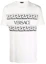 Order ヴェルサーチ ロゴプリント 半袖Tシャツ メンズ ホワイト 1002428-1A01780-1W000