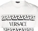 Sizing ヴェルサーチ ロゴプリント 半袖Tシャツ メンズ ホワイト 1002428-1A01780-1W000