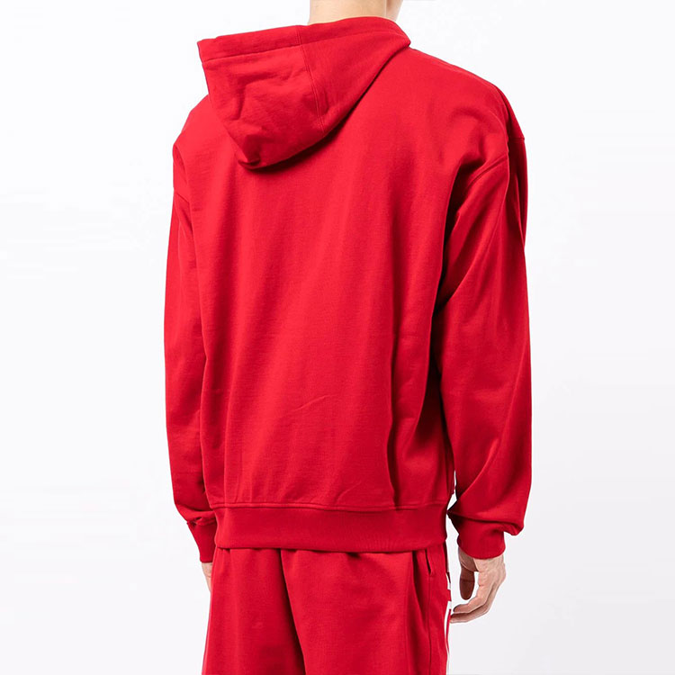 Details for Versace 紅色拉鍊連帽外套 經典Logo印花 1001083-1A00719-1R230