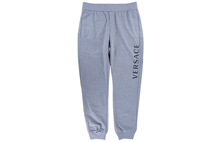 Versace Logo Sweatpants Light Gray A83562-A231242-A809