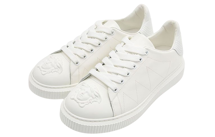 Versace Low-Top Lace-Up 'White Fashion Sneakers' 圖 3