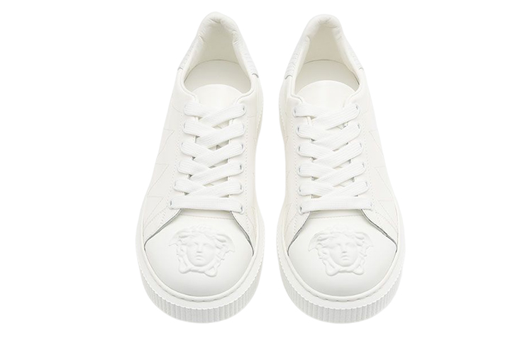 Versace Low-Top Lace-Up 'White Fashion Sneakers' 圖 4