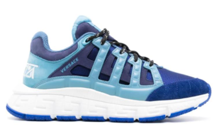 Order VERSACE Lage Platform Sneakers met Veters ''Blauw'' DSU8094-1A04984_6U920