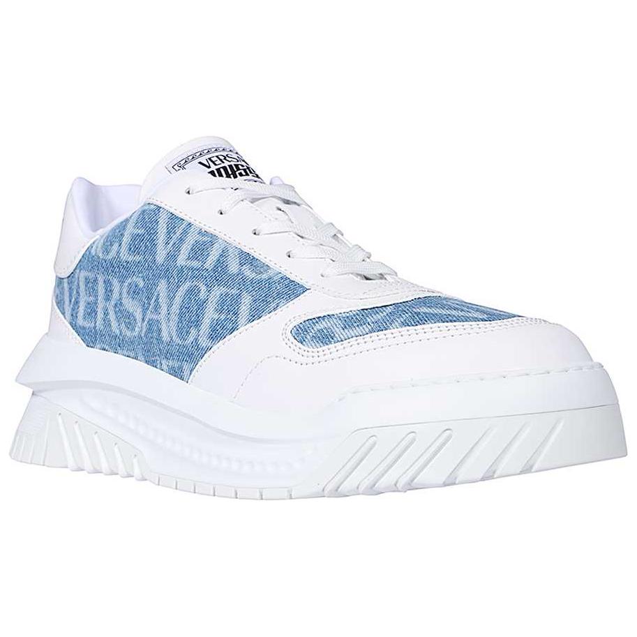Versace Low-Top Thick Sole 'White Blue' 圖 2