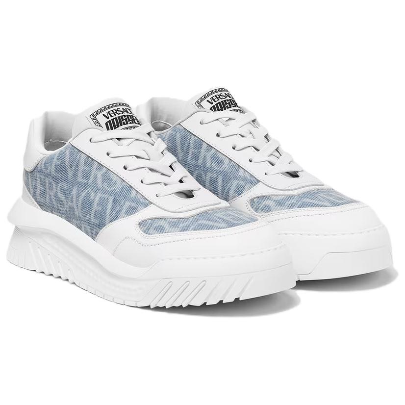 Versace Low-Top Thick Sole 'White Blue' 圖 4