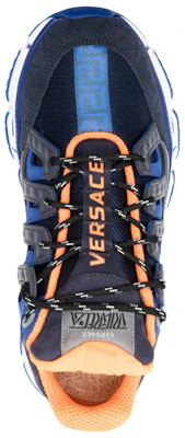 范思哲低帮运动鞋 '蓝色皮革' DSU8094-1A0498_42UF90 Lookbook 范思哲低帮运动鞋 '蓝色皮革' DSU8094-1A0498_42UF90