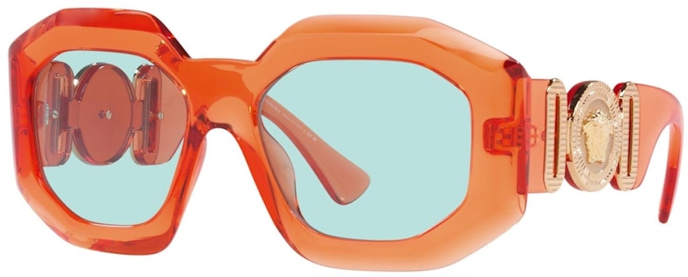 范思哲 Maxi Medusa Biggie 方形太阳镜 橙色 (VE4424U-536265) Buy 范思哲 Maxi Medusa Biggie 方形太阳镜 橙色 (VE4424U-536265)