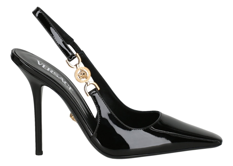 Versace Medusa '95 Slingback 110MM Pumps Black (Women's)