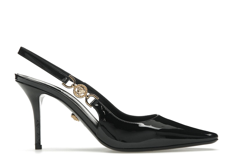 Versace Medusa '95 Slingback 85MM Pumps Black (Women's)