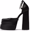 Order (W) Versace Medusa Aevitas Platform Tumit Tinggi 'Hitam' 1002005-DRA67_1B00V
