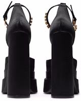 (女款)Versace Medusa Aevitas 厚底高跟鞋「黑色」 1002005-DRA67_1B00V Purchase (女款)Versace Medusa Aevitas 厚底高跟鞋「黑色」 1002005-DRA67_1B00V