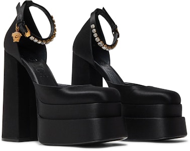 (W) Versace Medusa Aevitas Sepatu Platform 'Hitam' 1002005-DRA67_1B00V Sizing (W) Versace Medusa Aevitas Sepatu Platform 'Hitam' 1002005-DRA67_1B00V