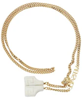 Shop Versace Medusa 金色AirPods 項鍊 男女適用 1004174-1A03064-1W01V