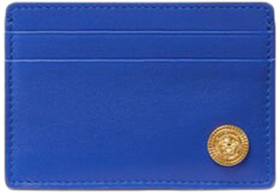 Versace Medusa Biggie (4 Card Slot 1 Cash Compartments) Card Holder Royal Blue/Gold Buy Versace Medusa Biggie (4 Card Slot 1 Cash Compartments) Card Holder Royal Blue/Gold
