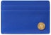 Versace Medusa Biggie (4 Card Slot 1 Cash Compartments) Card Holder Royal Blue/Gold