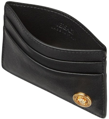 Versace Medusa Biggie (4 Card Slot 1 Cash Compartments) Card Holder Black/Gold Order Versace Medusa Biggie (4 Card Slot 1 Cash Compartments) Card Holder Black/Gold