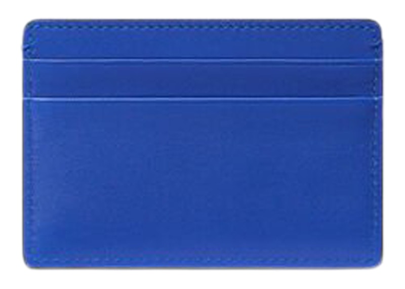 Lookbook 베르사체 메두사 카드지갑 (로얄블루/골드)
