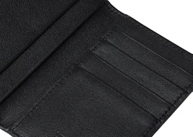Lookbook Versace Medusa Biggie (6 Card Slot 1 Cash Compartments) Bi-Fold Card Holder Black/Gold