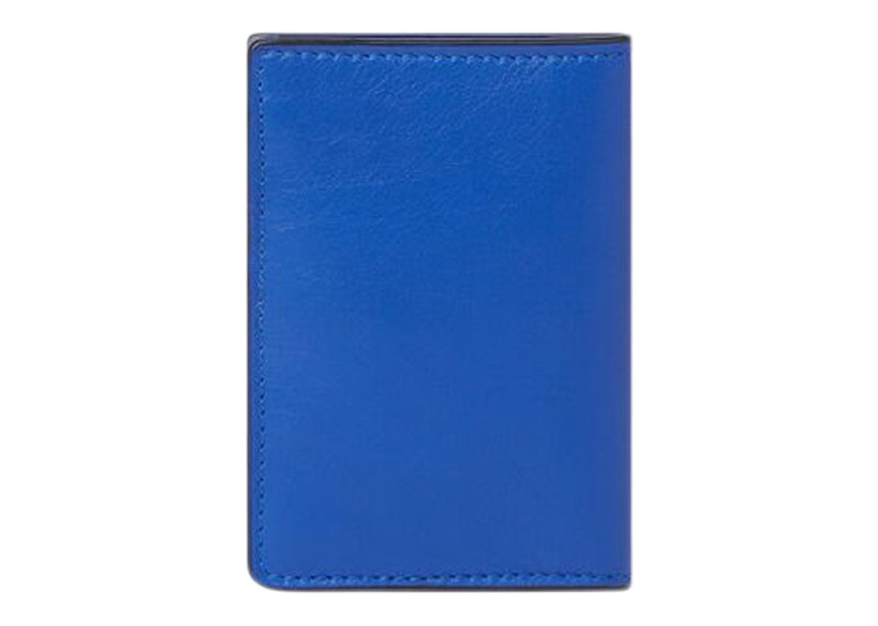 Lookbook 베르사체 메두사 비기 카드지갑 (로얄블루/골드)
